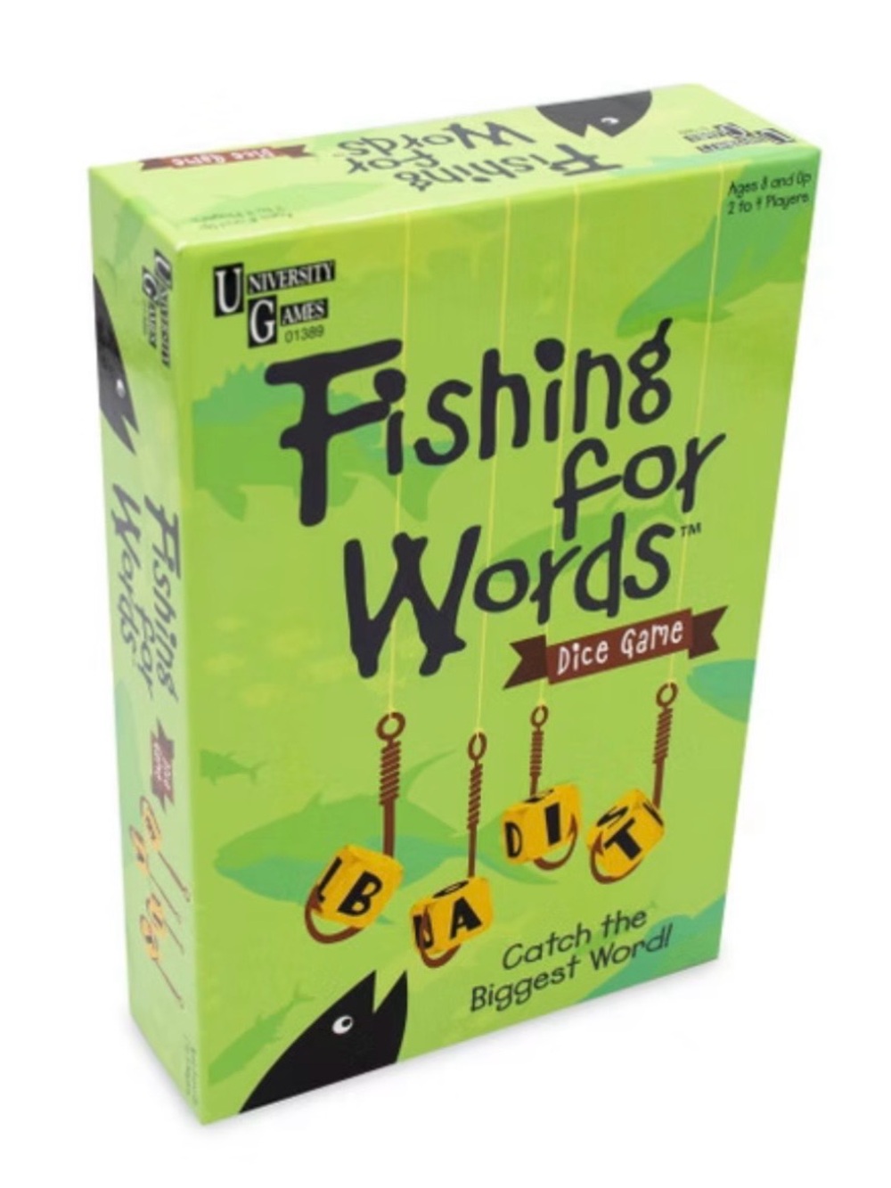 Fishing for Words Dice Game University Games NEW & SEALED